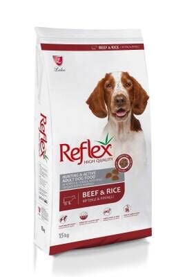 Reflex High Energy Biftekli Yetişkin Köpek Maması 15 kg + 1 kg