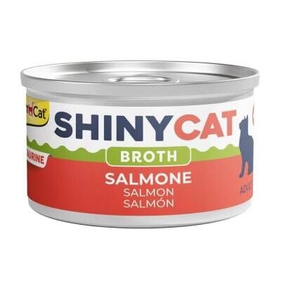 Gimcat Shınycat Sos İçinde Somonlu Kedi Konserve Maması 70 Gr