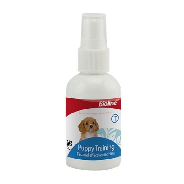 Bioline Köpek için Tuvalet Eğitim Spreyi 50ml