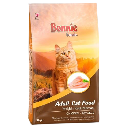 Bonnie Tavuklu Yetişkin Kedi Maması 10 kg