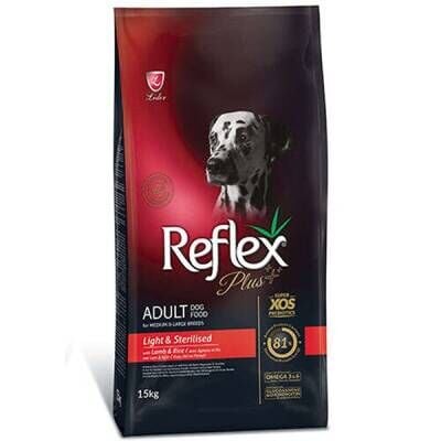 Reflex Plus Sterilised & Light Kuzulu Yetişkin Köpek Maması 15 kg