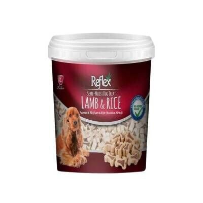 Reflex Semi Moist Kuzu Pirinçli Köpek Ödül Maması 500 gr