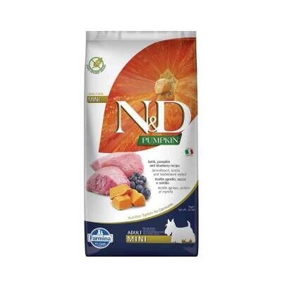 N&D Pumpkin Tahılsız Balkabaklı Kuzu Etli Yetişkin Köpek Maması 7 kg
