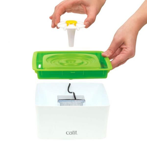 Catit Flower Fountain Mini Çiçekli Kedi Otomatik Su Kabı 1,5 Lt