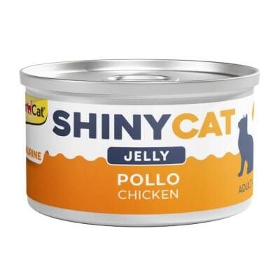 Gimcat Shinycat Sos İçinde Jelly Tavuklu Kedi Konserve Maması 70 Gr