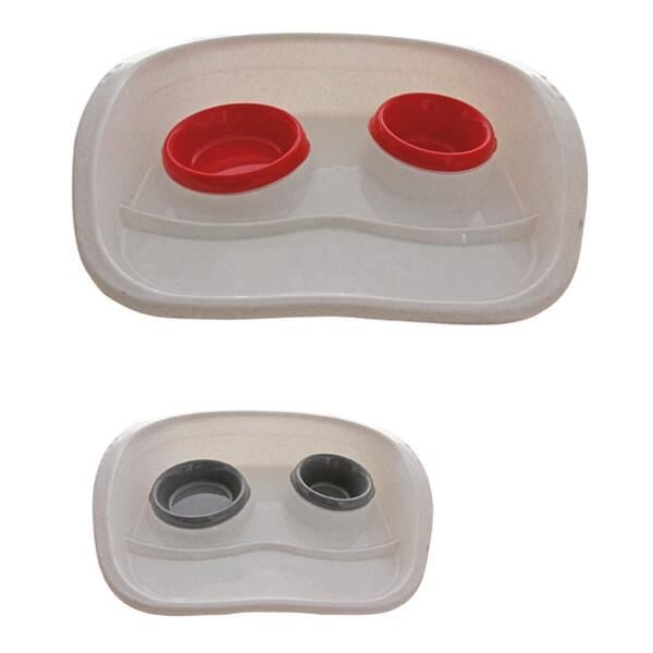 Pawise Mama Su Kabı 2li Set Kırmızı