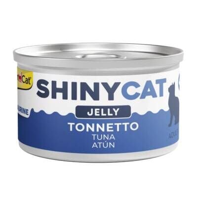 Gimcat Shinycat Sos İçinde Jelly Tuna Balıklı Kedi Konserve Maması 70 Gr