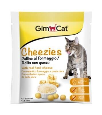 Gimcat Cheezies Peynirli Kedi Ödül Tableti 10 gr