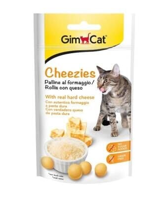 Gimcat Cheezies Peynirli Kedi Ödül Tableti 50 Gr