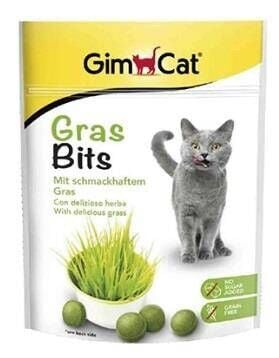 Gimcat Grass Bits Çimen İçerikli Kedi Ödül Tableti 15 gr