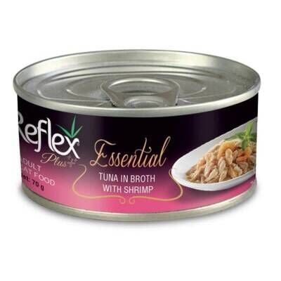 Reflex Plus Essential Gravy Ton Balığı Karides Kedi Konservesi 70 gr