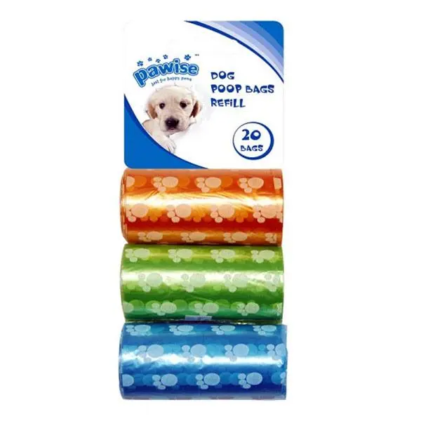 Pawise Pislik Toplama Torbası Yedek 20 Yaprak Üçlü Paket