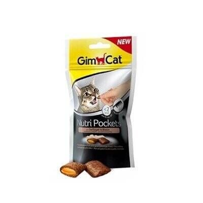 GimCat Nutripockets Kedi Ödül Peynir Taurin 60 gr