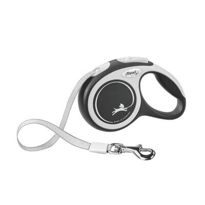 Flexi New Comfort 3 mt Siyah Şerit Otomatik Tasma XS