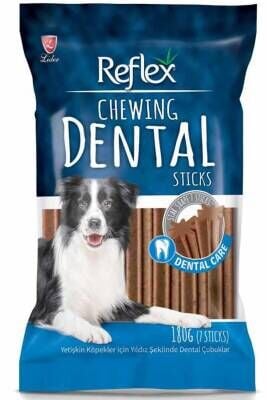 Reflex Dental Sticks Yıldız Şeklinde Köpek Ödül Çubuğu 180 gr