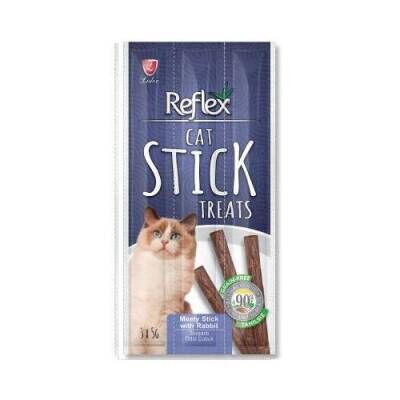 Reflex Cat Stick Treats Tavşanlı Kedi Ödül Çubukları 3 X 5 gr