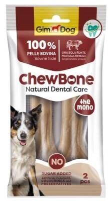 Gimdog Chew Bone Diş Sağlığı Destekleyici Köpek Çiğneme Kemiği 13 cm 2'li