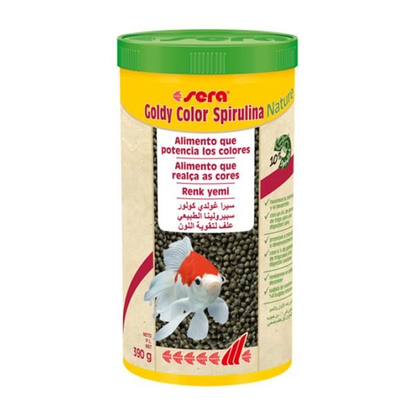 Sera Goldy Color Spirulina Nature 1000 Ml 390 Gr