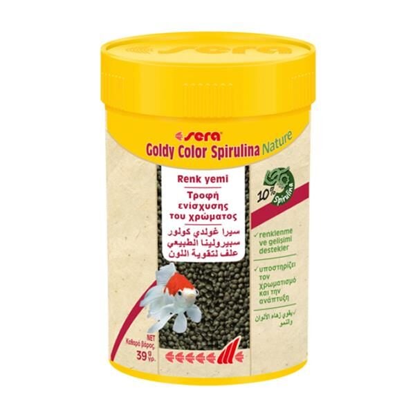 Sera Goldy Color Spirulina Nature 50 Ml 20gr