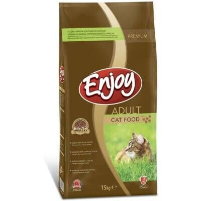 Enjoy Tavuklu Yetişkin Kedi Maması 15 kg