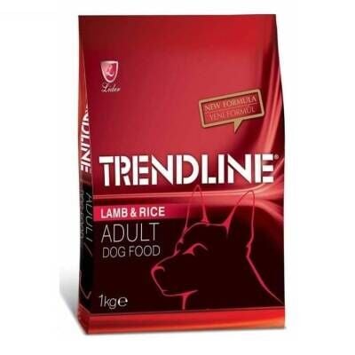 Trendline Kuzu Etli Pirinçli Yetişkin Kuru Köpek Maması 1 kg