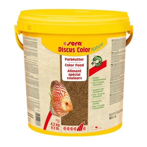 Sera Discus Color Nature Kova 10Lt 4,2Kg
