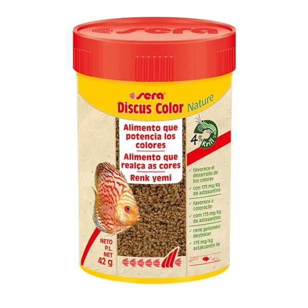 Sera Discus Color Red 100 Ml 48 Gr