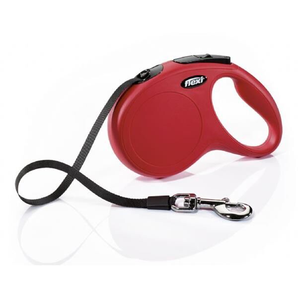 Flexi New Classic 5M Şerit Medium Kırmızı