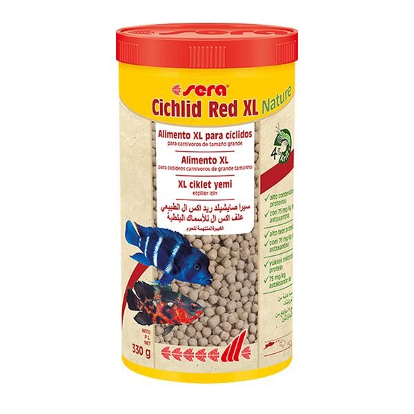 Sera Cichlid Yemi Red Nature XL 1000 Ml 370 Gr