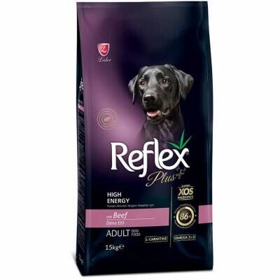 Reflex Plus High Energy Biftekli Yetişkin Köpek Maması 15 kg