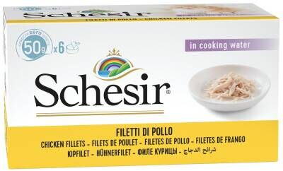 Schesir Tavuklu Yaş Kedi Maması 50 gr (6 AL 5 ÖDE)