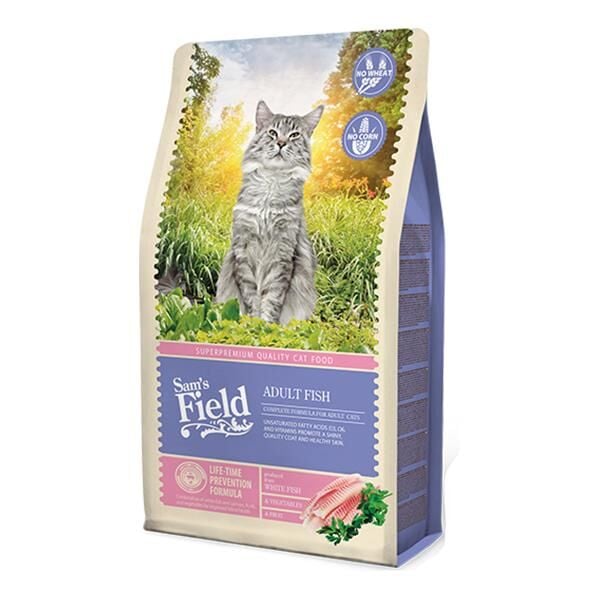Sams Field Adult Balıklı Tahılsız Yetişkin Kedi Maması 2,5 Kg
