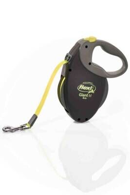 Flexi Neon Otomatik Şerit Tasma Medium Giant 8 mt