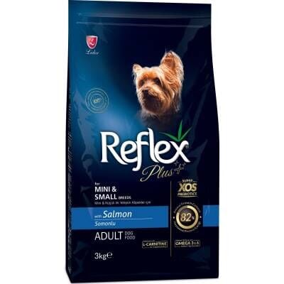 Reflex Plus Mini Somonlu Küçük Irk Yetişkin Köpek Maması 3 kg