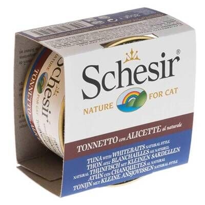 Schesir Yaş Mama Ton ve Ringa Balıklı 85 gr
