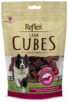 Reflex Kuzu Etli Küp Köpek Ödülü 80 gr
