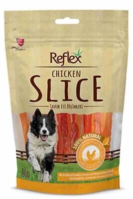 Reflex Chicken Yumuşak Tavuk Dilimli Köpek Ödülü 80 gr