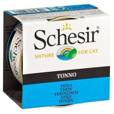 Schesir Jel İçinde Ton Balıklı Konserve Kedi Maması 85 gr