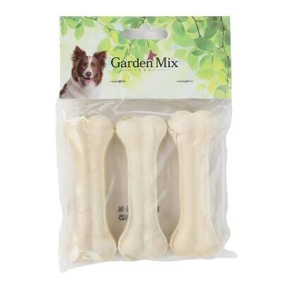 Garden Mix Sütlü Deri Kemik 10 cm 40-45 gr 3'lü Paket