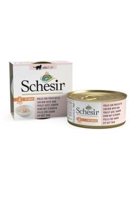 Schesir Soslu Tavuklu ve Jambonlu Kedi Konservesi 70 gr