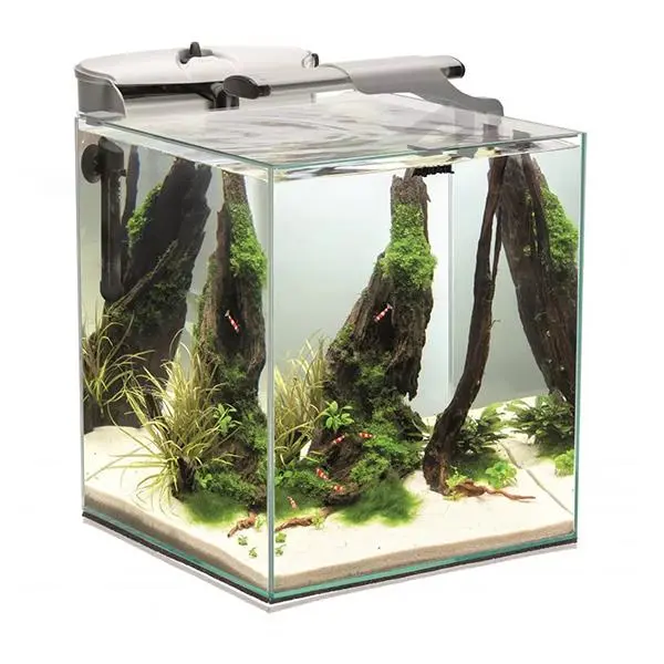 Aquael Fish Shrimp Set Smart Duo 35 Akvaryum Beyaz