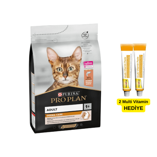 Pro Plan Derma Care Somonlu Yetişkin Kedi Maması 3 kg