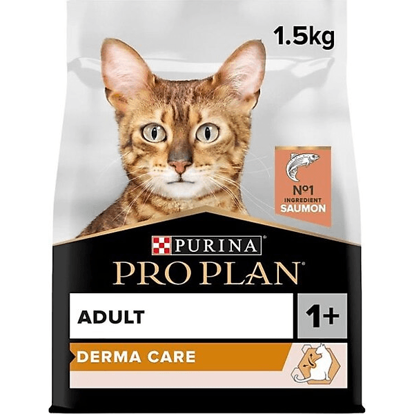 Pro Plan Derma Care Somonlu Yetişkin Kedi Maması 1,5 kg