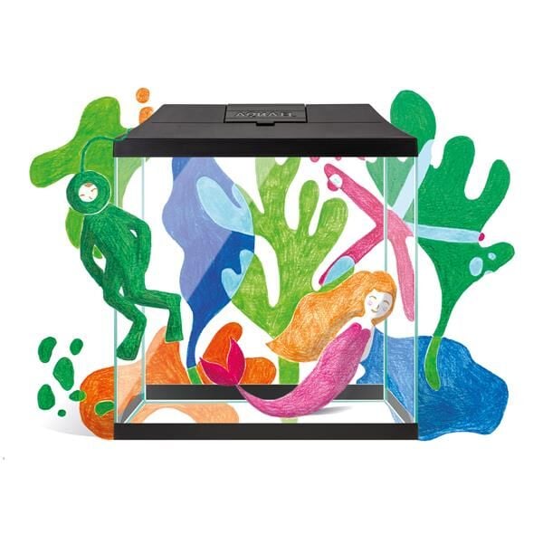 Aquael Aquarium Set Leddy Mini 35 Beyaz
