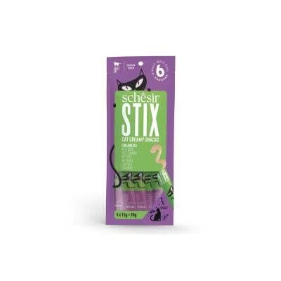 Schesir Cat Stix Ördekli Krema Kedi Ödülü 6 X 15 gr