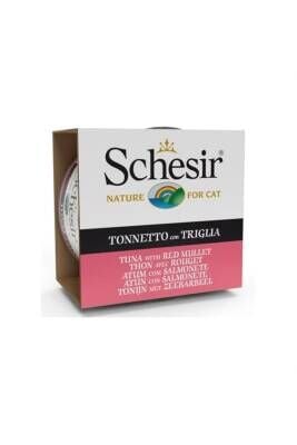 Schesir Ton Balığı ve Barbunya Balıklı Jöleli Kedi Konservesi 85 gr
