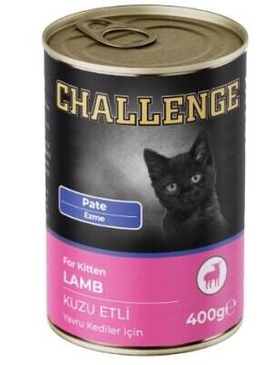 Challenge Pate Kuzu Etli Yavru Kedi Konservesi 400 gr