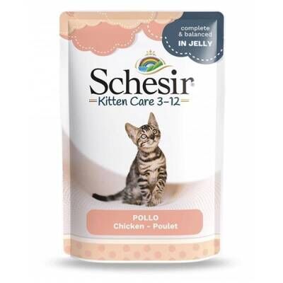 Schesir Tavuklu Yavru Kedi Konservesi 85 gr
