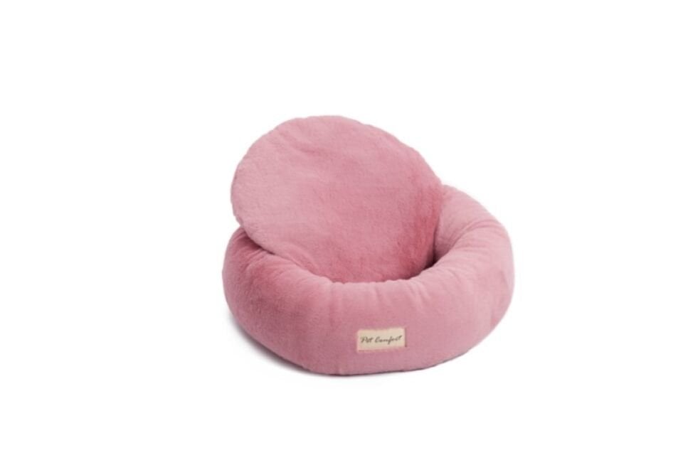 Pet Comfort Hotel Pembe Kedi ve Köpek Yatağı S 50cm