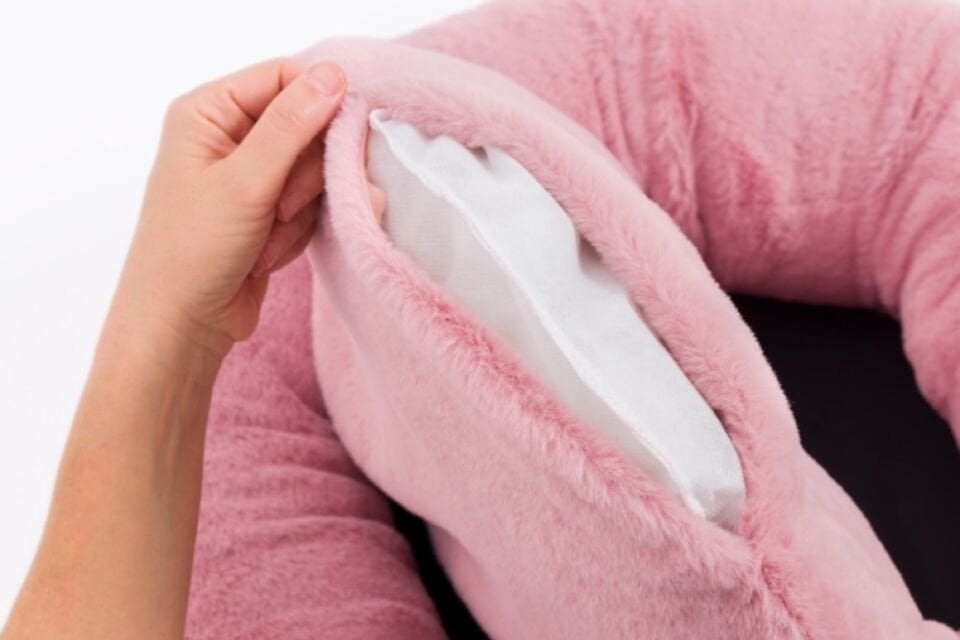 Pet Comfort Hotel Pembe Kedi ve Köpek Yatağı S 50cm